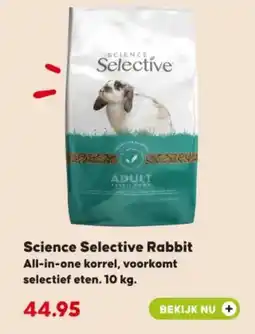 Pets Place Science Selective Rabbit aanbieding