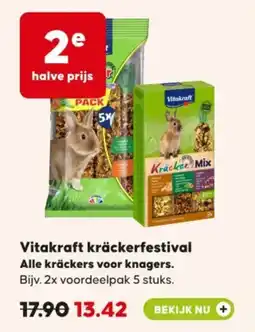 Pets Place Vitakraft kräckerfestival aanbieding