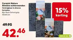 Pets Place Ceramic Nature Slimline achterwanden aanbieding