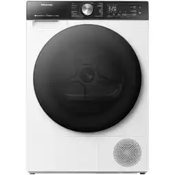 MediaMarkt HISENSE DH5S102BW - Warmtepompdroger - 10 kg - 64 dB - Energielabel A+++ aanbieding