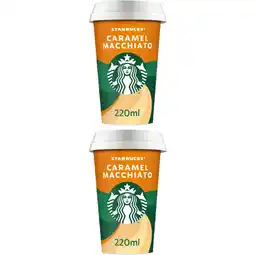 Albert Heijn Starbucks Caramel macchiato 2-pack aanbieding