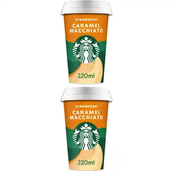 Albert Heijn Starbucks Caramel macchiato 2-pack aanbieding