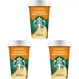 Albert Heijn Starbucks Caramel macchiato 3-pack aanbieding