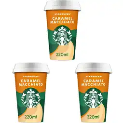 Albert Heijn Starbucks Caramel macchiato 3-pack aanbieding