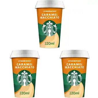 Albert Heijn Starbucks Caramel macchiato 3-pack aanbieding