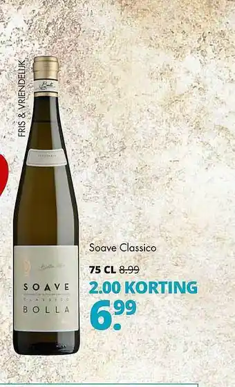 Mitra Soave Classico 2.00 Korting 75cl aanbieding