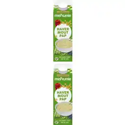Albert Heijn Melkunie Havermoutpap 2-pack aanbieding