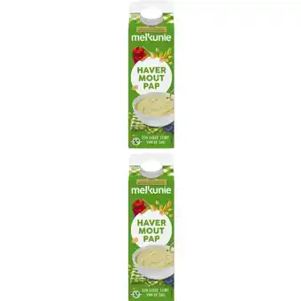 Albert Heijn Melkunie Havermoutpap 2-pack aanbieding
