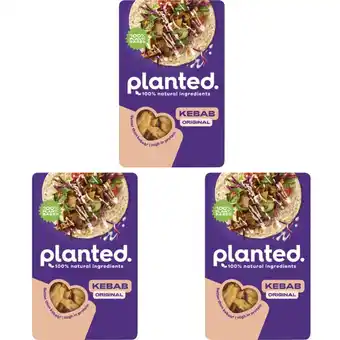 Albert Heijn Planted kebab original 3-pack aanbieding