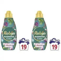Albert Heijn Robijn Paradise Secret Wasmiddel 2-pack aanbieding