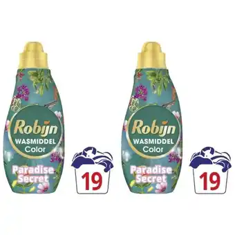Albert Heijn Robijn Paradise Secret Wasmiddel 2-pack aanbieding