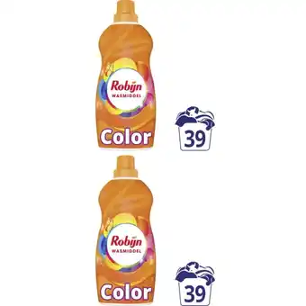 Albert Heijn Robijn Kleur Wasmiddel 2-pack aanbieding