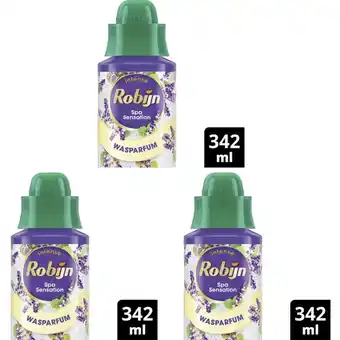 Albert Heijn Robijn Spa Sensation Wasparfum 4-pack aanbieding