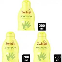 Albert Heijn Zwitsal Baby Shampoo 3-pack aanbieding