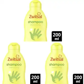 Albert Heijn Zwitsal Baby Shampoo 3-pack aanbieding