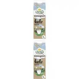 Albert Heijn Arla Biologisch kefir naturel 2-pack aanbieding