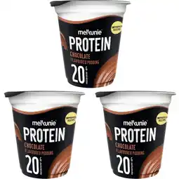 Albert Heijn Melkunie Protein chocolade pudding 2-pack aanbieding