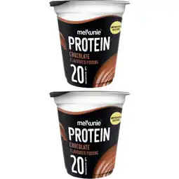Albert Heijn Melkunie Protein chocolade pudding 3-pack aanbieding