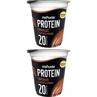 Albert Heijn Melkunie Protein chocolade pudding 3-pack aanbieding