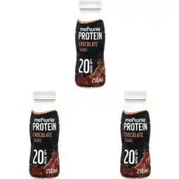 Albert Heijn Melkunie Protein chocolade shake 3-pack aanbieding