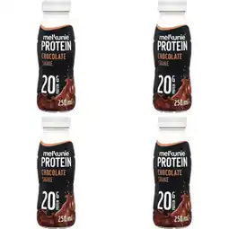 Albert Heijn Melkunie Protein chocolade shake 4-pack aanbieding