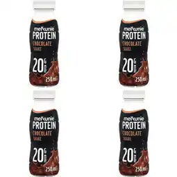 Albert Heijn Melkunie Protein chocolade shake 4-pack aanbieding
