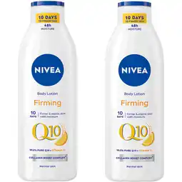 Albert Heijn NIVEA 10 verstevigende body lotion 2-pack aanbieding
