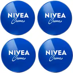 Albert Heijn NIVEA Creme blik 4-pack aanbieding