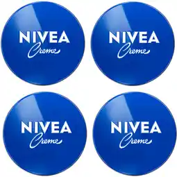 Albert Heijn NIVEA Creme blik 4-pack aanbieding