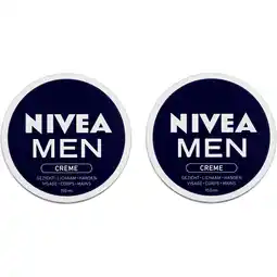 Albert Heijn NIVEA Men gezicht, lichaam & handen 2-pack aanbieding