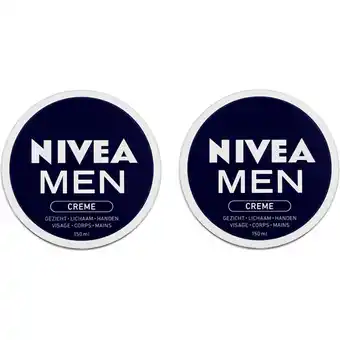 Albert Heijn NIVEA Men gezicht, lichaam & handen 2-pack aanbieding