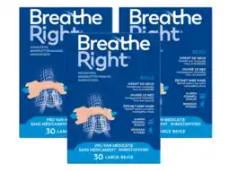 De Online Drogist Breathe Right Neusstrips Normale Huid - Large 3x30ST aanbieding