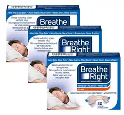 De Online Drogist Breathe Right Neusstrips Normale Huid - Large 3x30ST aanbieding