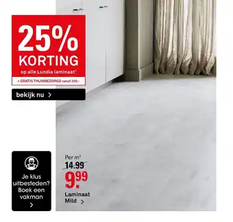 Karwei Laminaat Mild aanbieding