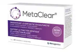 De Online Drogist Metagenics MetaClear Tabletten 60TB aanbieding