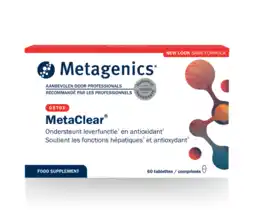 De Online Drogist Metagenics MetaClear Tabletten 60TB aanbieding