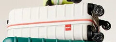HEMA koffer beige aanbieding