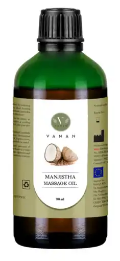 De Online Drogist Vanan Manjistha Massage Olie 90ML aanbieding