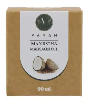 De Online Drogist Vanan Manjistha Massage Olie 90ML aanbieding