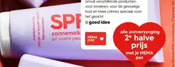 HEMA Zonnemelk sensitive spf 50+ aanbieding