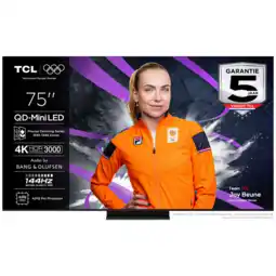 MediaMarkt Tcl 75c7k Qd-miniled Google Tv (2025) aanbieding