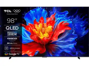 MediaMarkt Tcl 98p8k Qled Google Tv (2025) aanbieding