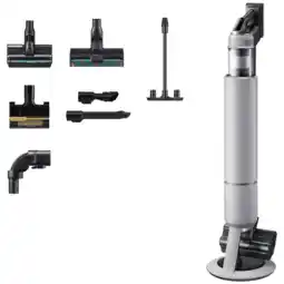 MediaMarkt Samsung Vs80f28dfp/wa - Bespoke Jet Ai Lite Complete Steelstofzuiger Incl. Kruimelzuiger Pebble Gray aanbieding