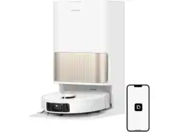 MediaMarkt Dreame L40s Pro Ultra Wit Robotstofzuiger Met Dweilfunctie aanbieding