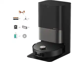 MediaMarkt Dreame X50 Ultra Complete Robotstofzuiger Zwart aanbieding