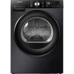 MediaMarkt Hisense Dh3s902bb3 - Warmtepompdroger 9 Kg 66 Db Energielabel A+++ aanbieding