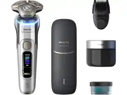 MediaMarkt Philips Shaver I9000 Prestige Ultra Wet&dry Xp9404/46 Scheerapparaat Zilver aanbieding