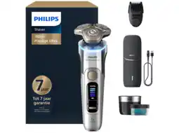 MediaMarkt Philips Shaver I9000 Prestige Ultra Wet&dry Xp9404/46 Scheerapparaat Zilver aanbieding