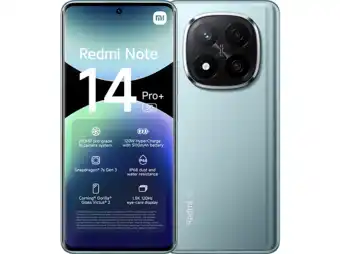 MediaMarkt Xiaomi Redmi Note 14 Pro+ - 5g 256gb Frost Blauw 256 Gb aanbieding