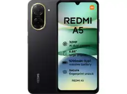 MediaMarkt Xiaomi Redmi A5 3gb Ram 64gb Rom Zwart - 64 Gb aanbieding